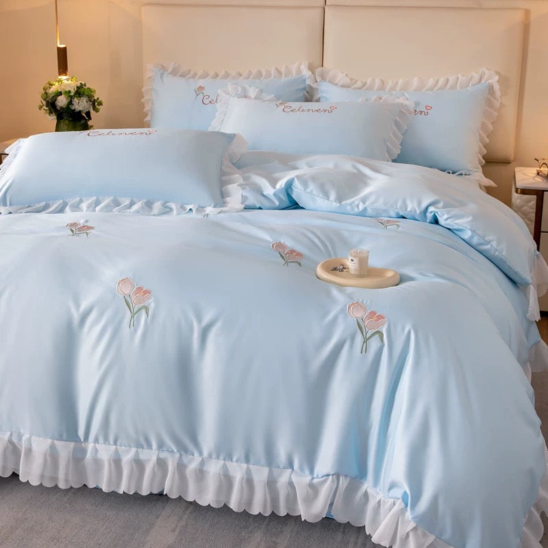 4 Pieces Bedding Set