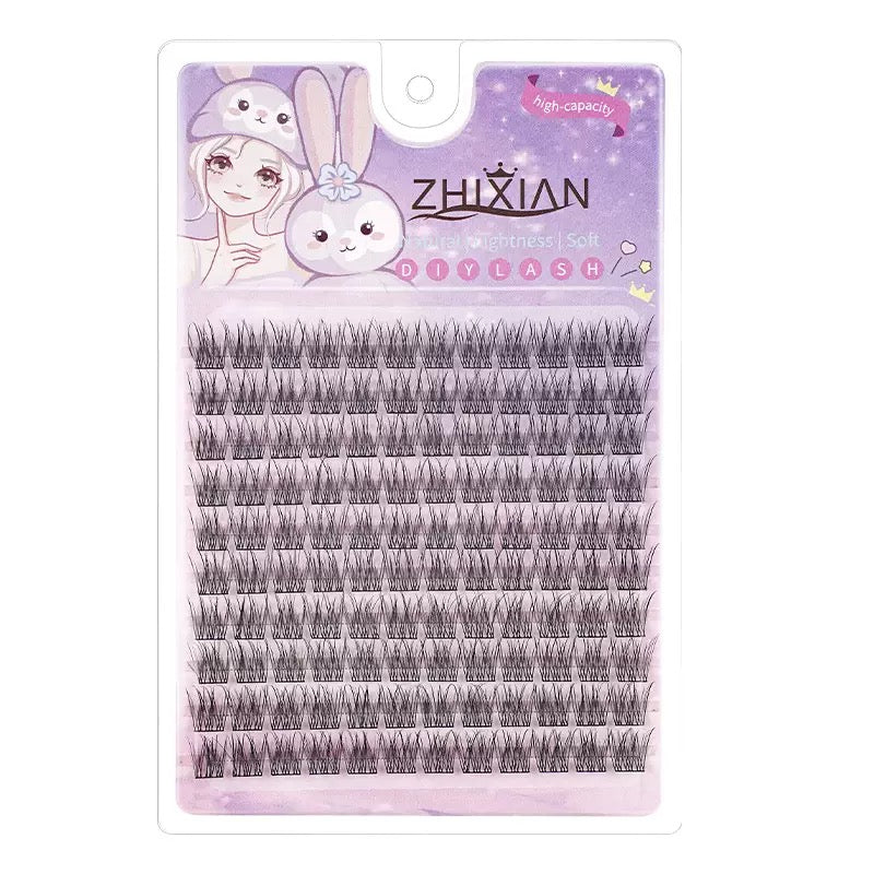 120 clusters glue needed eyelashes