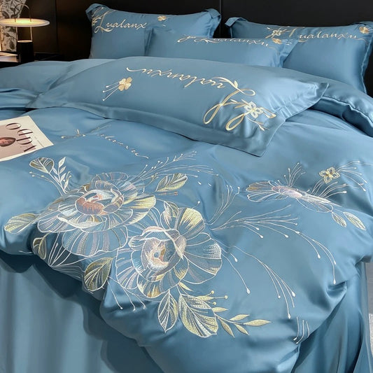 Bong Silk Collection – 4-Piece Queen Set